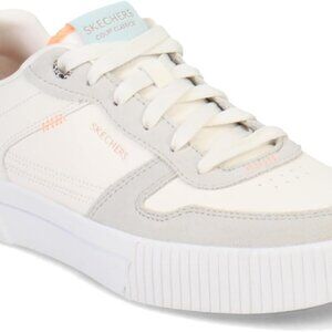 Women's Leather Sneakers 7.5 Comfort Rubber Sole Air-Cooled Memory Foam